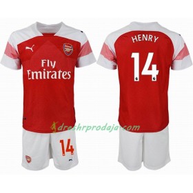 Nogometni Dresovi Arsenal HENRY 14 Dječji Domaći 2018/2019 Kratkih Rukava